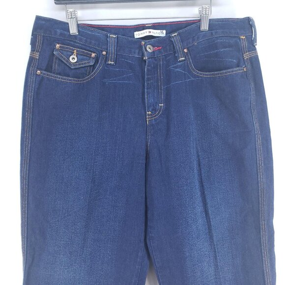 Tommy Hilfiger Jeans Women's Size 14 Cropped Wide - Picture 3 of 7